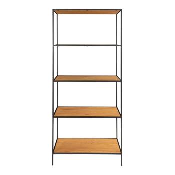 Bibliotecă cu aspect de lemn de stejar 80x170 cm Vita – House Nordic