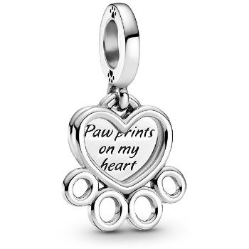 Pandora Pandantiv din argint Inimă și imprimeul labei 799360C00