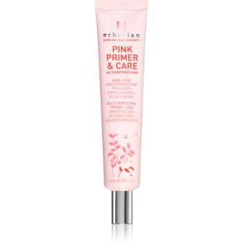 Erborian Pink Primer & Care bază de machiaj corectoare 45 ml