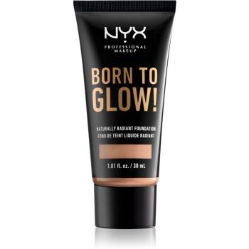 NYX Professional Makeup Born To Glow make-up lichid stralucitor culoare 7.5 Soft Beige 30 ml