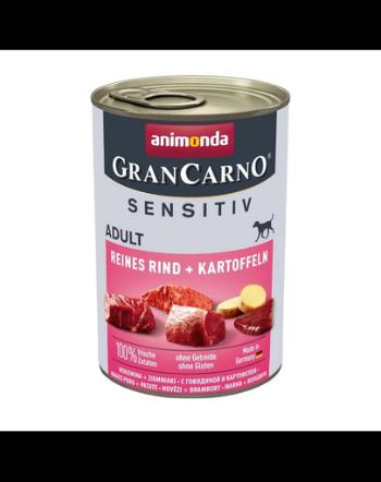 ANIMONDA Grancarno Sensitive vita si cartofi, hrana caini 400 g