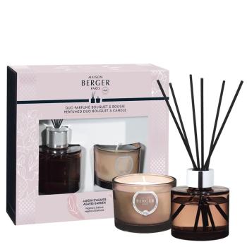 Maison Berger Paris Set cadou difuzor de arome Joy Gradina de agave Garden of Agaves 80 ml + lumânare 80 g