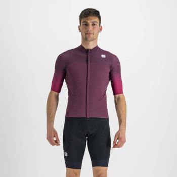 
                 SPORTFUL Tricou de ciclism cu mânecă scurtă - MIDSEASON PRO - bordo 
            