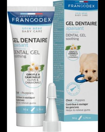 FRANCODEX Gel dentar calmant pentru catei 50 g