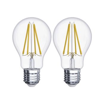 Set 2 becuri cu LED EMOS Filament A60 A++ Warm White, 6W E27