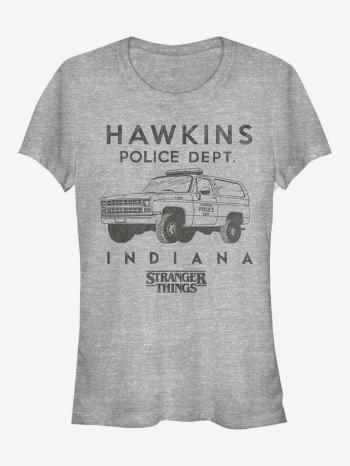 ZOOT.Fan Netflix Hawkins Police Dept. Stranger Things Tricou Gri