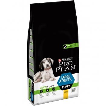 PURINA Pro Plan Athletic Puppy L, Pui, hrană uscată câini junior, constituție atletică, 12kg