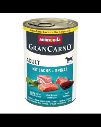 ANIMONDA GranCarno Adult somon și spanac 400g