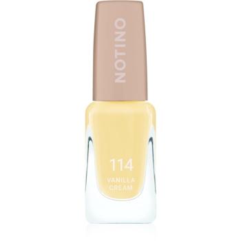 Notino Gel Effect Nail Polish lac de unghii cu efect de gel 114 Vanilla Cream 10 ml