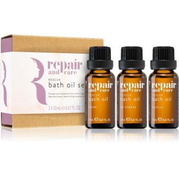 The Somerset Toiletry Co. Repair and Care Rescue Bath Oil Set set de uleiuri pentru baie