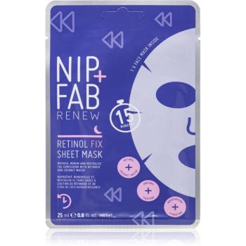 NIP+FAB Retinol Fix masca pentru celule pentru noapte 1 buc