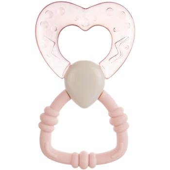 Canpol babies Teethers Water jucărie pentru dentiție cu zornăitoare 0m+ Pink 1 buc