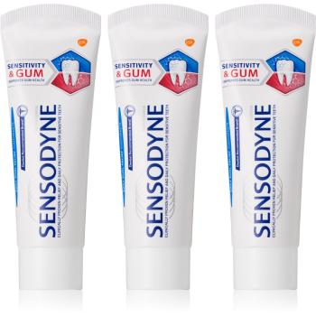 Sensodyne Sensitivity & Gum pasta de dinti pentru dinti sensibili 3x75 ml