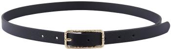 Pieces Curea pentru femei PCVANNI 17124817 Black Gold buckle 90 cm