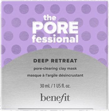 Benefit Mască facială de curățare cu argilă The Porefessional Deep Retreat (Pore-Clearing Clay Mask) 30 ml