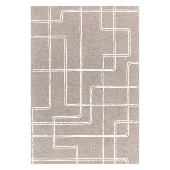 Covor gri deschis handmade din lână 160x230 cm Ada – Asiatic Carpets