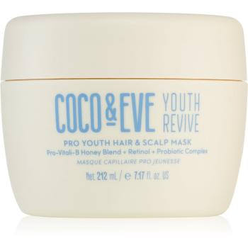 Coco & Eve Youth Revive Pro Youth Hair & Scalp Mask mască revitalizantă pentru păr, cu efect anti-îmbătrânire 212 ml