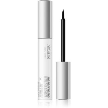 Makeup Obsession Mega Flick eyeliner rezistent la apă culoare Black 1.5 ml