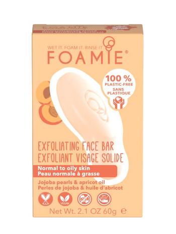 Foamie Săpun facial de curățare cu efect de exfoliere (Exfoliating Cleansing Face Bar) 60 g