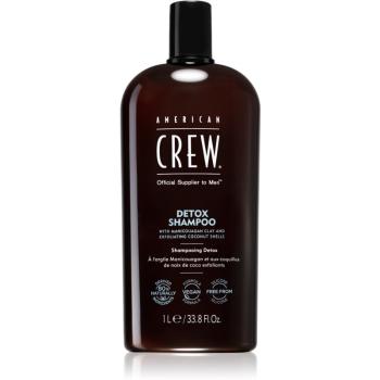 American Crew Detox sampon detoxifiant pentru restabilirea unui scalp sanaros pentru bărbați 1000 ml