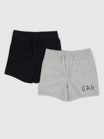 GAP Pantaloni scurți 2 buc pentru copii Gri