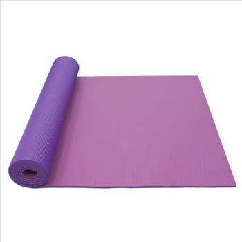 mașină de spălat pe yoga YATE yoga șah-mat strat dublu / roz / violet