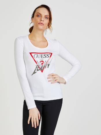 Guess Icon Tricou Alb