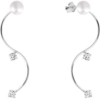 JwL Luxury Pearls Cercei moda perle cu cristale 2in1 JL0589