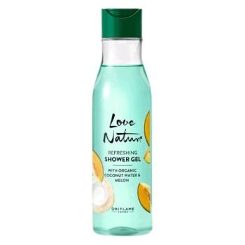 Oriflame Gel de duș cu apă de cocos și pepene verde Love Nature (Refreshing Shower Gel) 500 ml