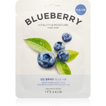 It´s Skin The Fresh Mask Blueberry mască textilă hidratantă cu efect revitalizant 21 g