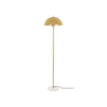 Lampadar galben muștar/auriu cu abajur din metal (înălțime 154 cm) Waved – Leitmotiv