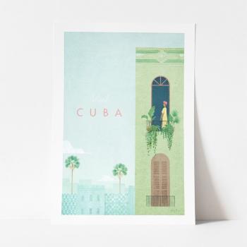 Poster Travelposter Cuba, A2