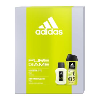 Adidas Pure Game - apă de toaletă cu pulverizator 50 ml + gel de duș 250 ml