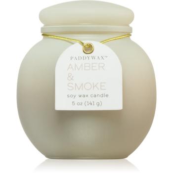 Paddywax Orb Amber & Smoke lumânare parfumată 141 g