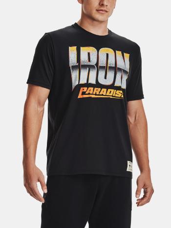 Under Armour UA Project Rock Iron SS Tricou Negru