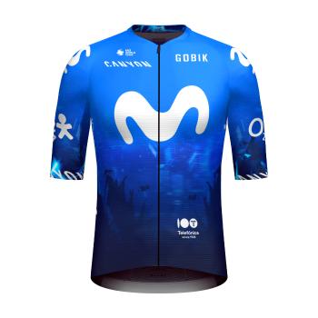 
                         Tricou de ciclism cu mânecă scurtă - INFINITY MOVISTAR TEAM 2024 
                