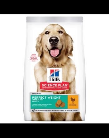 HILL'S Science Plan Adult 1+ Perfect Weight Large hrană uscată pentru câini de talie mare, cu pui 12 kg