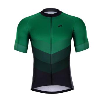 
                 HOLOKOLO Tricou de ciclism cu mânecă scurtă - NEW NEUTRAL - verde/negru  
            