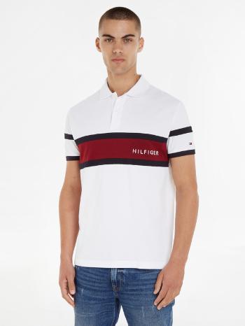 Tommy Hilfiger Polo Tricou Alb