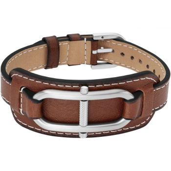 Fossil Brățară din piele pentru bărbați la modă Heritage D-Link JF04398040