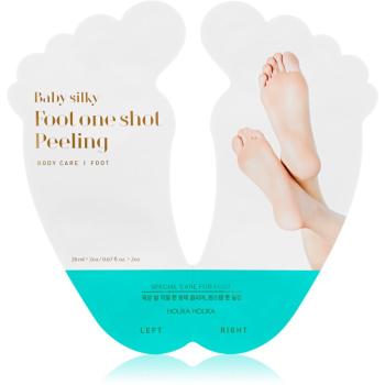Holika Holika Baby Silky Foot Masca pentru picioare pentru pielea crapata + șosete 2 x 20 ml