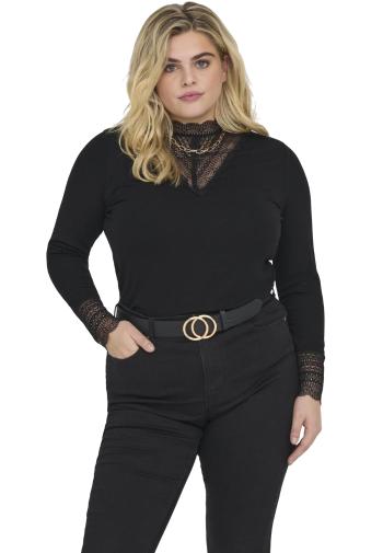 ONLY CARMAKOMA Tricou de damă CARTILDE Regular Fit 15308237 Black 7XL