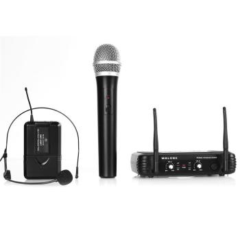 Malone Microfon fără fir set UHF - 250 Duo 2 canale