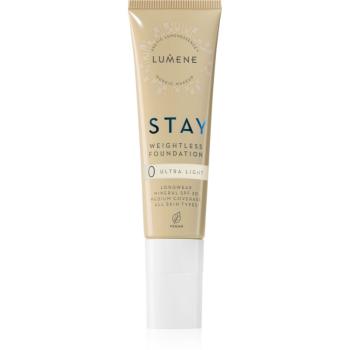 Lumene Stay Weightless machiaj lichid cu un finisaj mat SPF 30 culoare 0 Ultra Light 30 ml