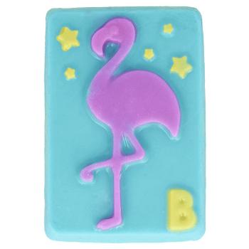 Bomb Cosmetics Săpun de glicerină 3D Flamingo (Soap) 110 g