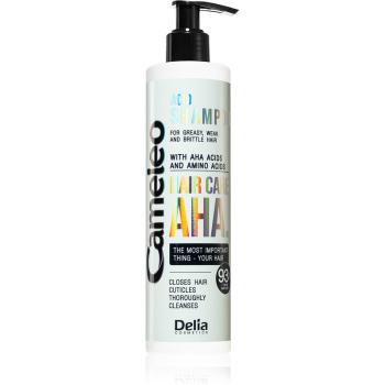 Delia Cosmetics Cameleo AHA șampon pentru păr slab și deteriorat Cu AHA Acizi 250 ml