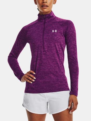 Under Armour Tech 1/2 Zip - Twist Tricou Violet