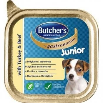 Butcher's Caine Natural&Healthy Junior Curcan si Vita, Pate, 150 g