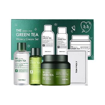 Tony Moly Set cadou de îngrijire hidratantă pentru piele The Chok Chok Green Tea (Watery Cream Set)
