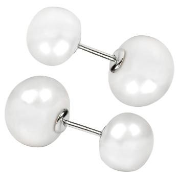 JwL Luxury Pearls Argint cu două fețe cu perle albe JL0255
